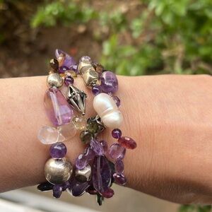 Vintage Arabic Calligraphy Bracelet